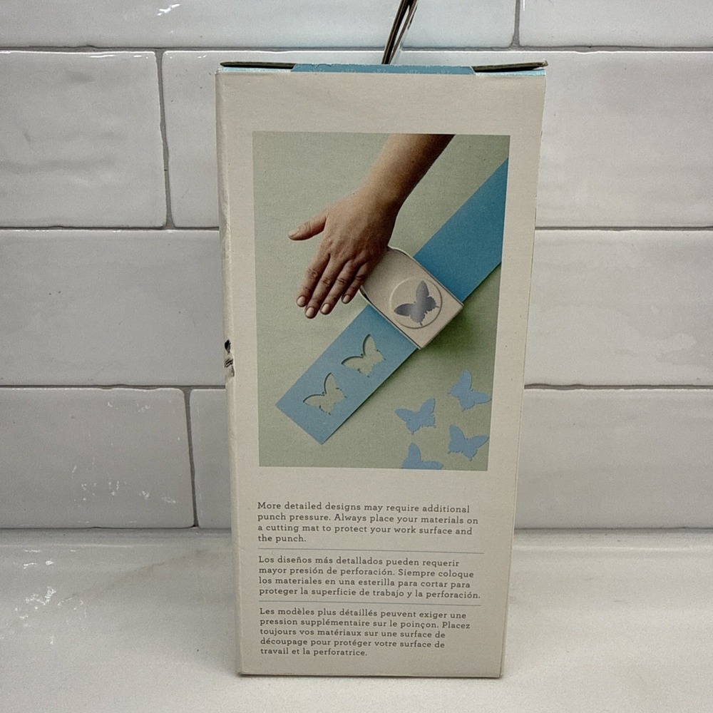 RARE Martha Stewart Country Butterfly Extra Large Paper Punch Mariposa Craft - Picture 3 of 10